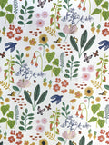 10' Floral Forest Stone Wrapping Paper