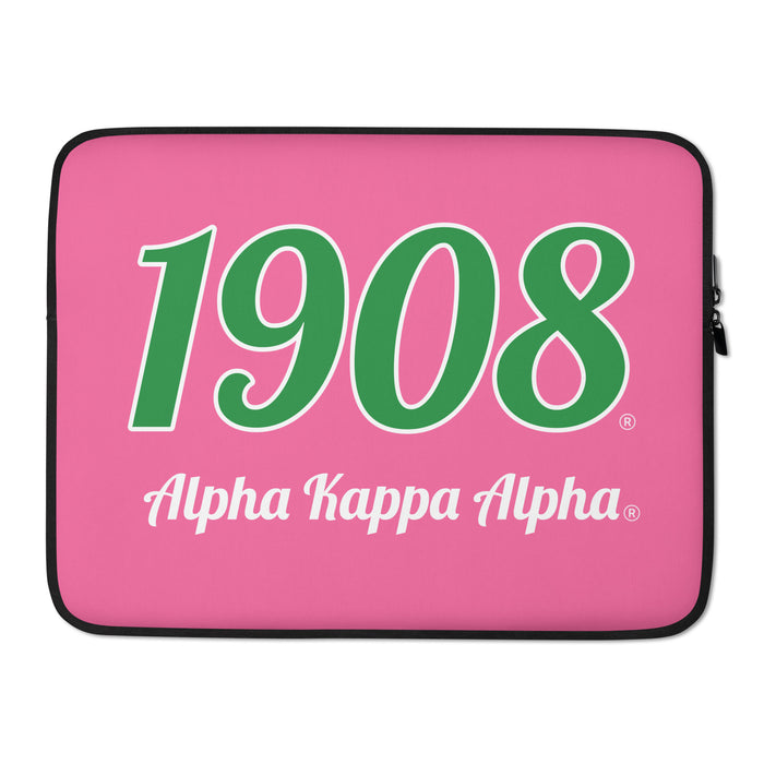 1908 Pink Laptop Sleeve