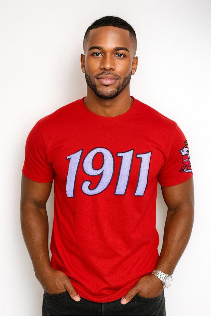 1911 ΚΑΨ Crest Chenille T-Shirt