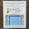 EL RANCHO Las Vegas HOTEL CASINO Restaurant Menu 1954