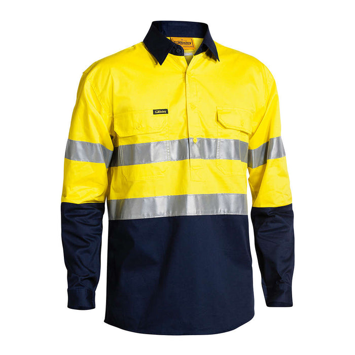2 Tone Hi Vis Cool Lightweight Closed Front BSC6896
