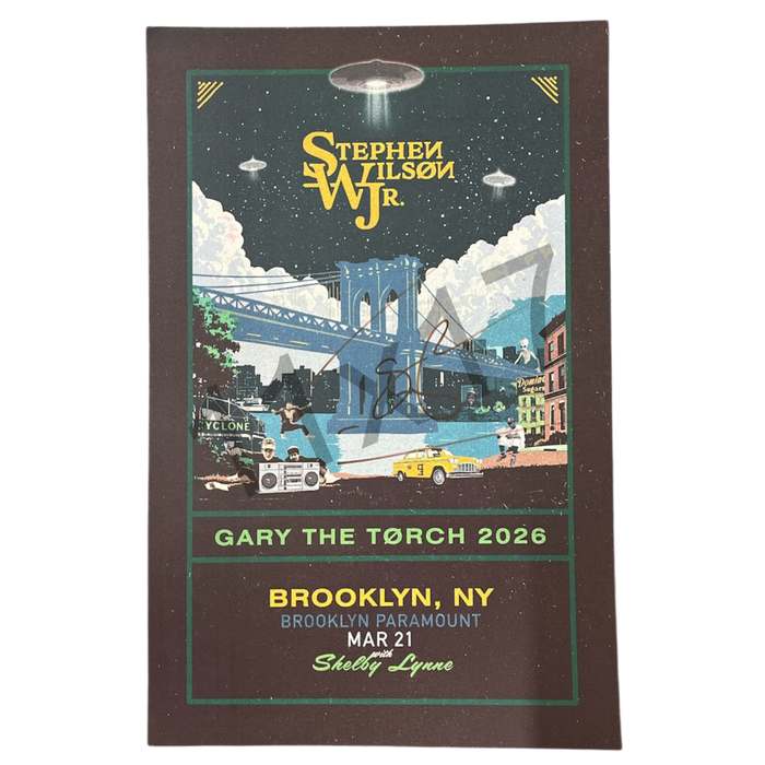 2026 Signed Tour Posters