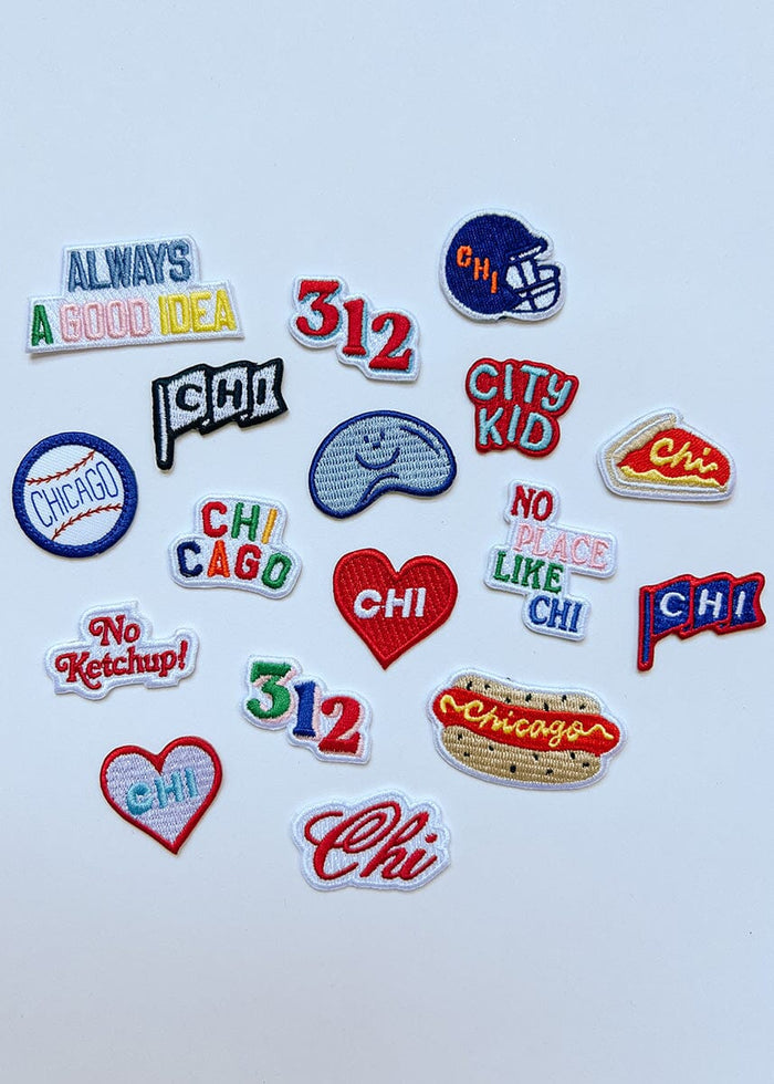312 Patch - Red & Blue
