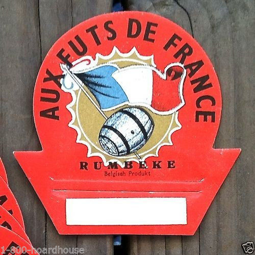 FRENCH WINE BOTTLE Store Toppers 1920s