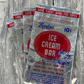 5 WHOLESALE 1950s Foil BORDEN'S Ice Cream Bar w/ Nuts POPSICLE PETE Bag LOT