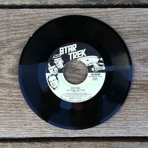 STAR TREK COMIC Story Book Record Set 1975-79