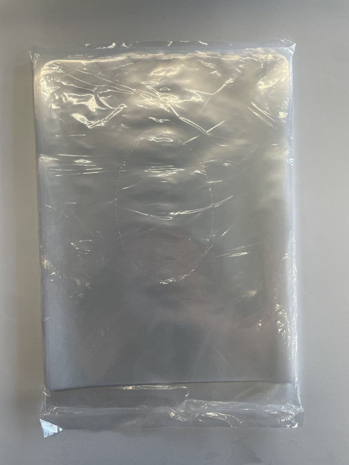 9x12 Clear Poly Bags