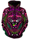 Acid Tiger Pink Unisex Hoodie Set 4 Lyfe Epic Hoodie