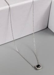 Ada Silver Jet Necklace 18K Meghan Browne Design Necklaces Silver
