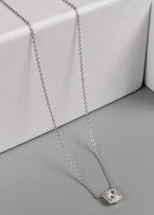 Ada Silver Jet Necklace 18K Meghan Browne Design Necklaces Jet