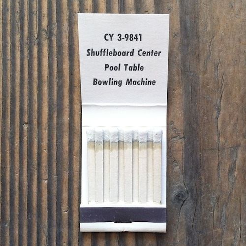 ALASKAN CLUB Eskimo Matchbook 1950s