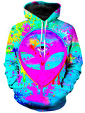 Alien Melt Pink Unisex Hoodie BrizBazaar Epic Hoodie