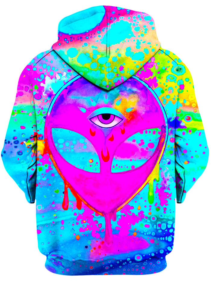 Alien Melt Pink Unisex Hoodie BrizBazaar Epic Hoodie