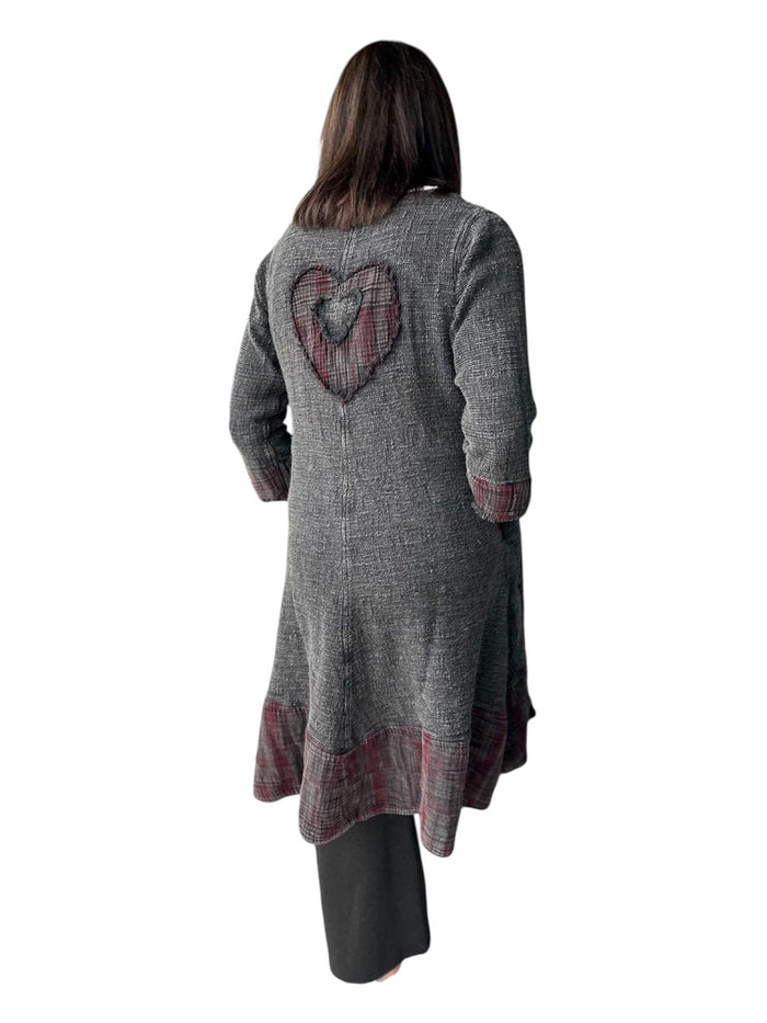 All Hearts Duster by Paper Lace Paper Lace Outerwear
