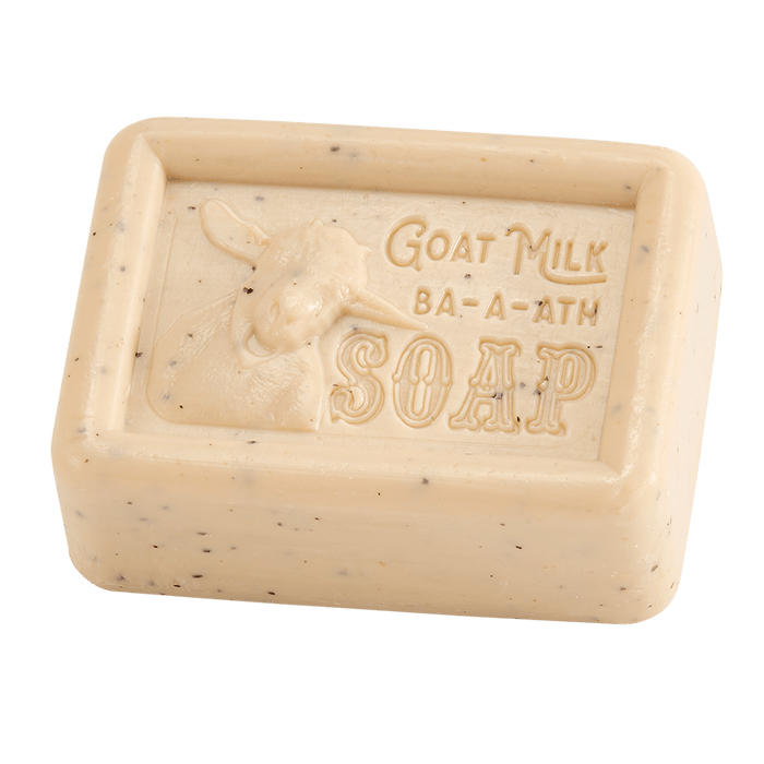 Almond Goat Milk 5oz pressed bar soap San Francisco Soap / Man Bar Soap