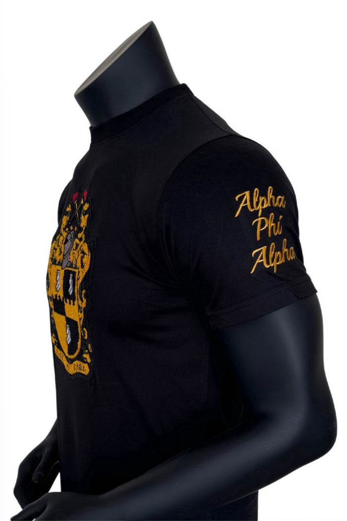 Alpha Big Shield Chenille Tee