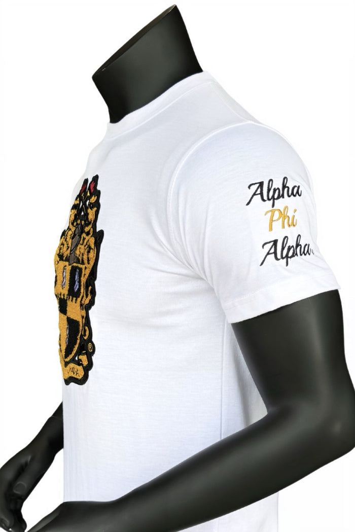Alpha Big Shield Chenille Tee