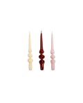 ALPHA CANDLE SET RED