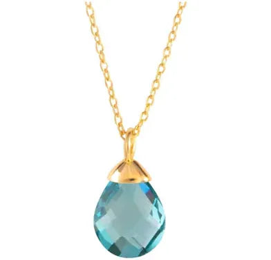 Amanda Blu December Birthstone Necklace | Gold Amanda Blu Necklace