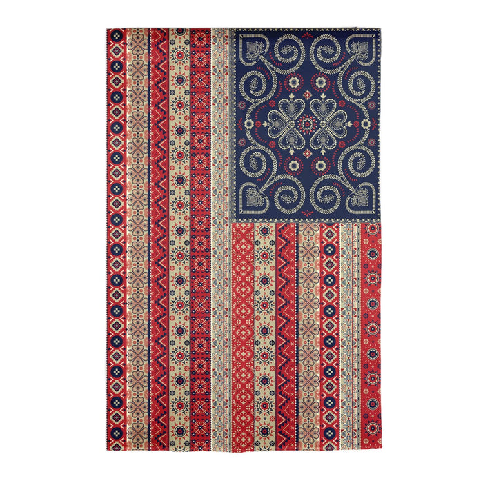 American BOHO Garden Flag by Junk Gypsy Evergreen Garden Flag