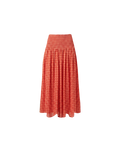 ANASTASIA SKIRT RED TARTAN