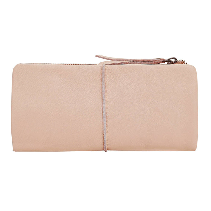 Andi Handcrafted Leather Wallet: Rosa Latico Leathers