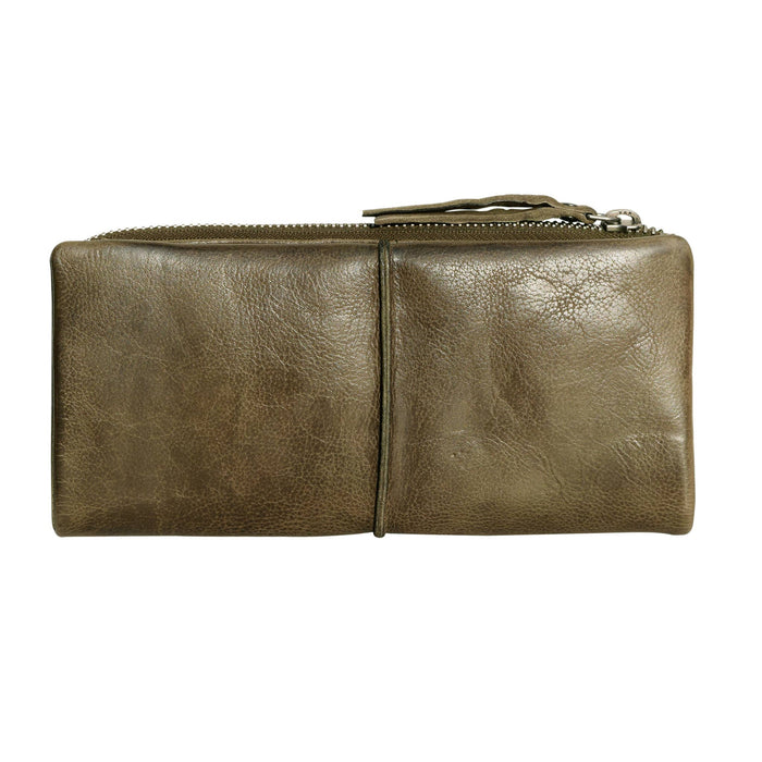 Andi Handcrafted Leather Wallet: Rosa Latico Leathers