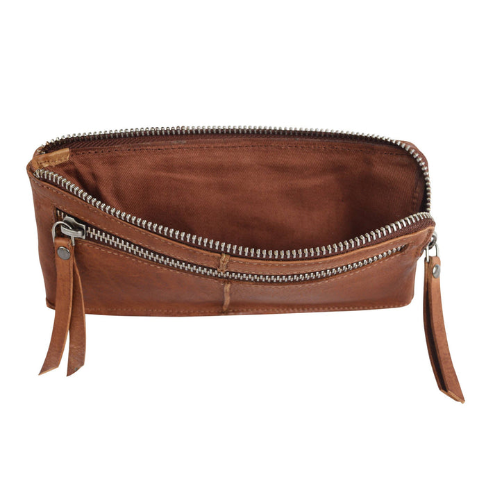 Andi Handcrafted Leather Wallet: Rosa Latico Leathers