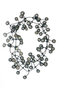 Annemieke Broenink Dubbel Dot Necklace Mouse Grey