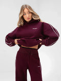 Apex Lifestyle Oversized Hoodie - Dark Cherry