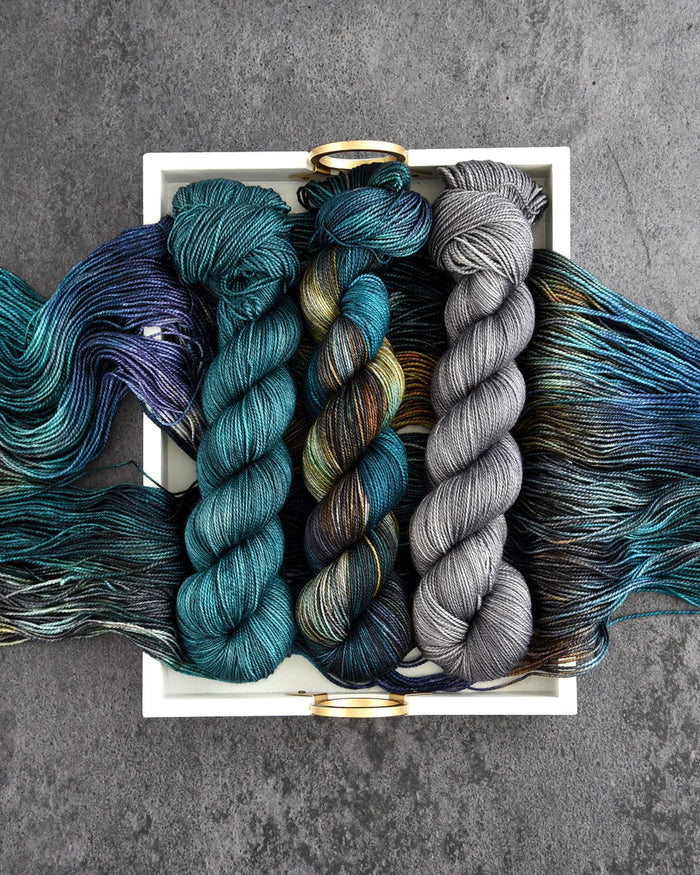 Destination Yarn fingering weight yarn Arabian Sea - All Weights