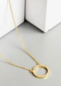 Art Circle Necklace 18k Meghan Browne Design Necklaces Gold