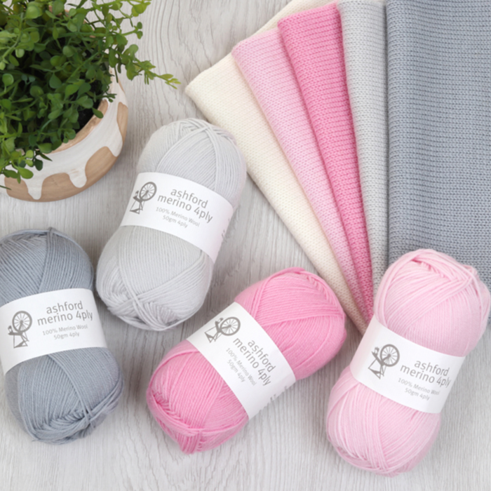 Ashford Merino 4PLY 50g Yarn (ASH4PLY50)Knitting example