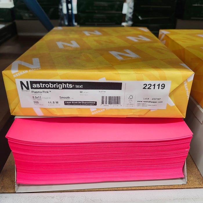 Astrobright Plasma Pink 60# Text