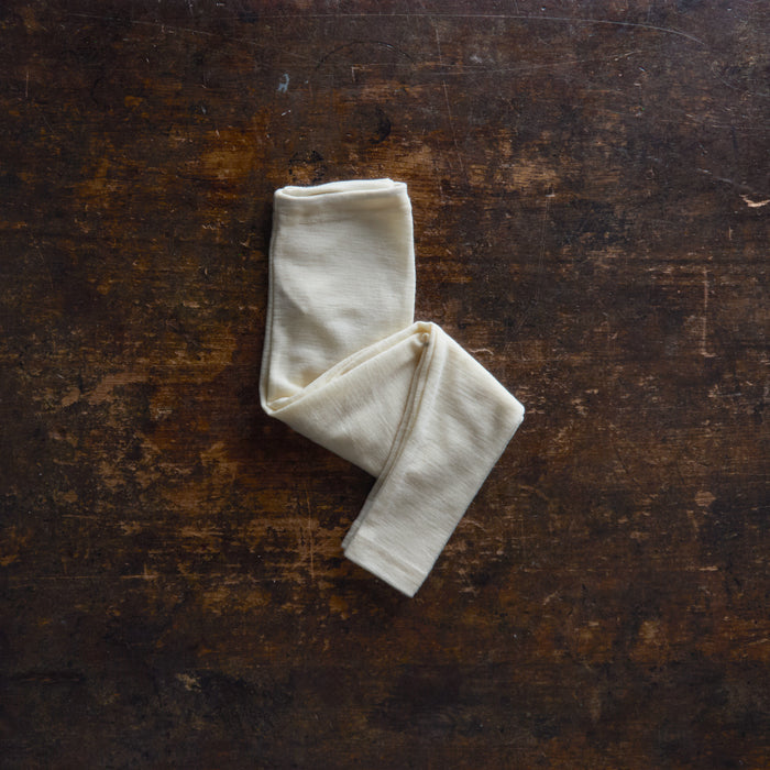 Baby & Kids Merino Wool Leggings - Natural