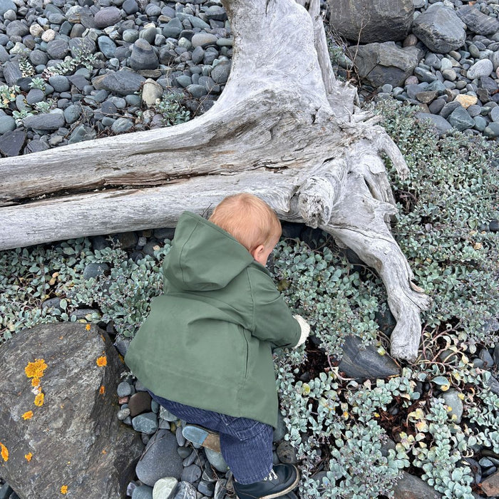 Baby & Kids Waterproof Midi Raincoat - Laurel