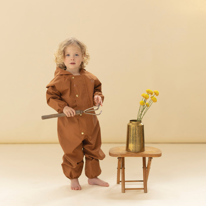 Baby & Kids Waterproof Onesie - Rust