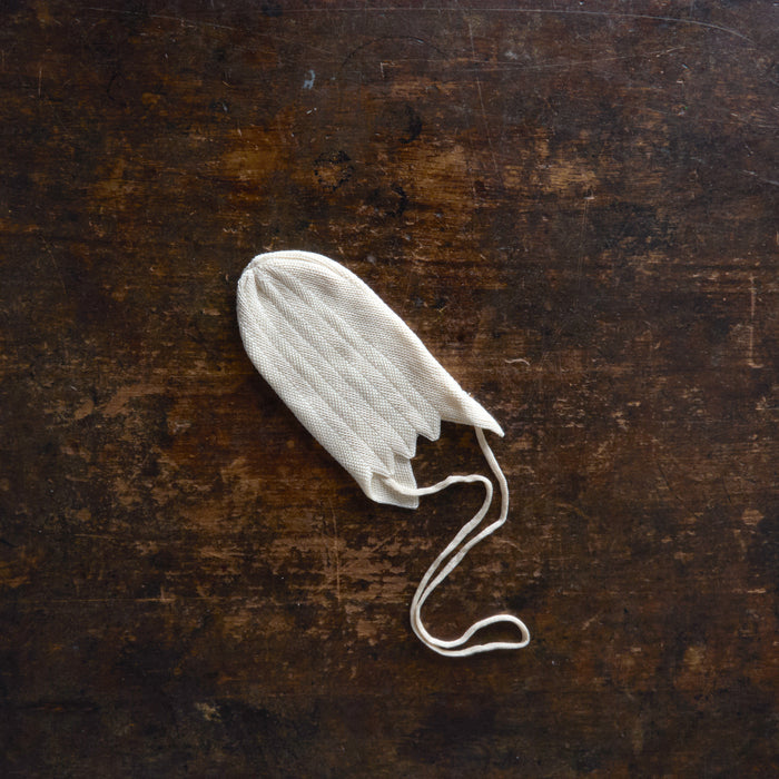 Baby Silk Pixie Bonnet - Natural