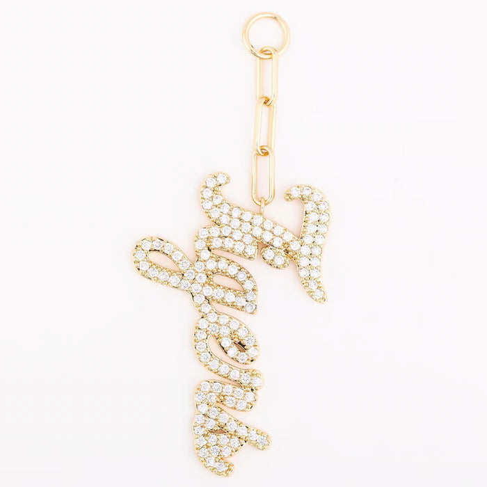Bag Charm Clemson