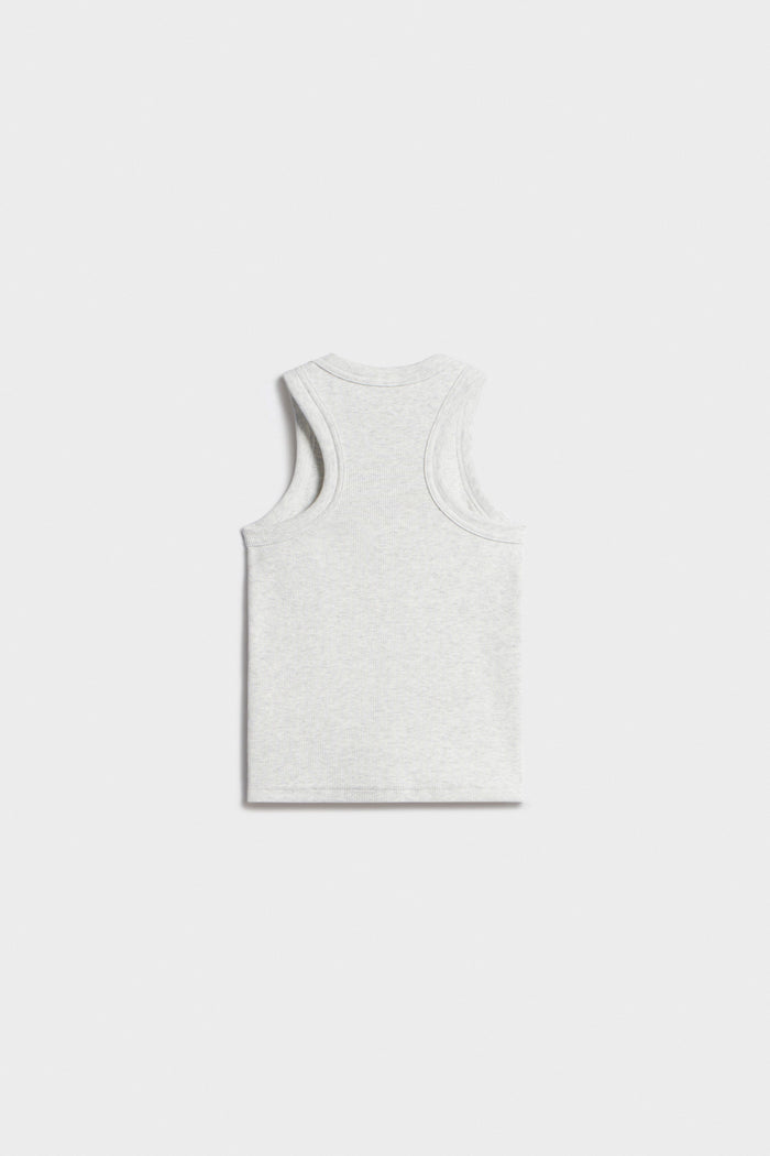 LIGHT GREY MELANGE