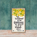 Be Transformed Driftwood Happy Block Baxter & Me