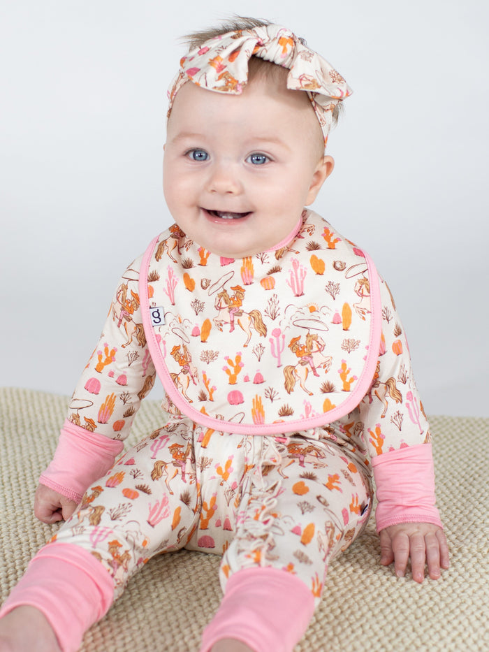 Bib Set by Goosies | Saddle Up, Cowgirl Goosies Baby