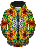 Bird Kalied Unisex Zip-Up Hoodie Lucid Eye Studios Epic Hoodie