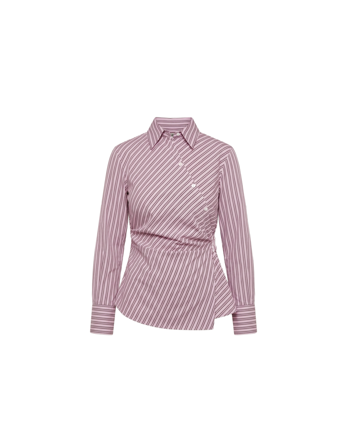 BIRDIE SHIRT PINK LADY STRIPE