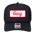 Black Gary Trucker Hat