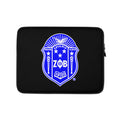 Black Zeta Shield Laptop Sleeve