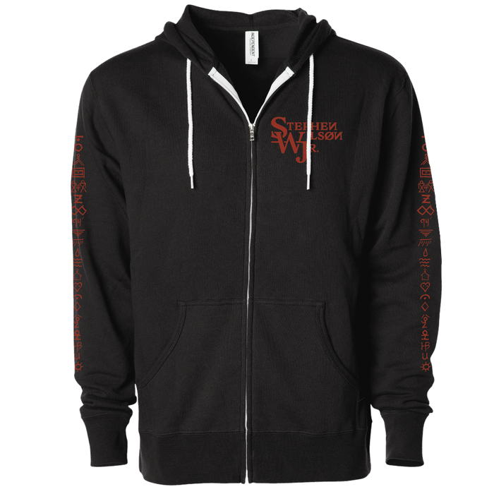 Black Zip Up Søn of Dad Hoodie