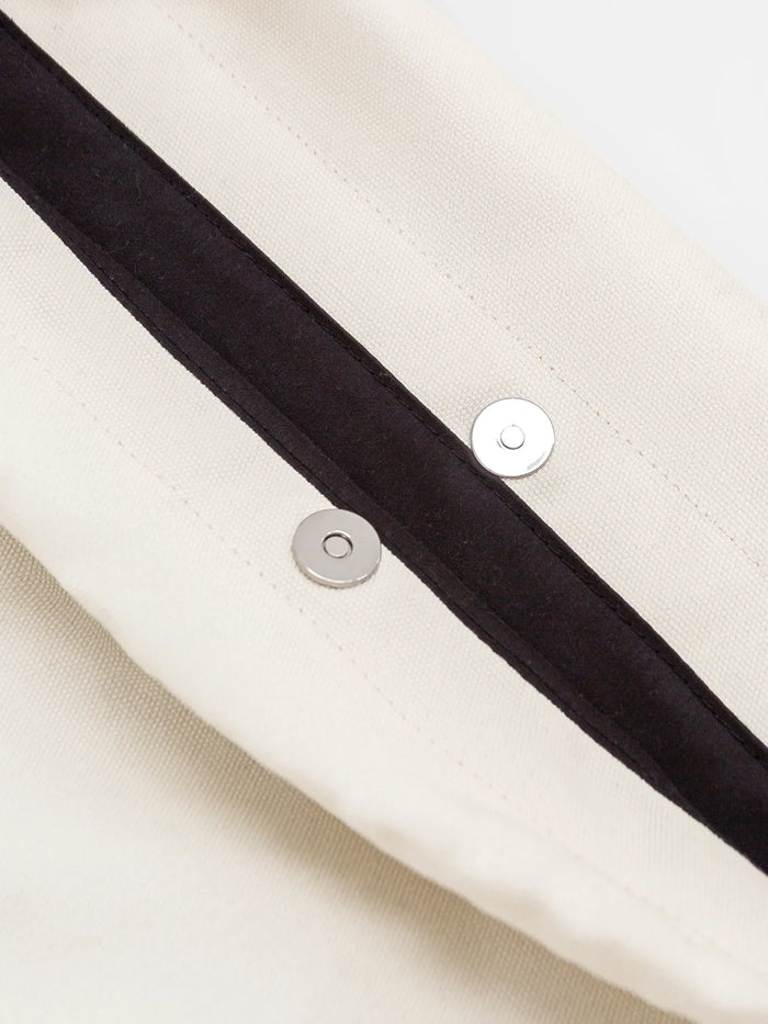 Blakely Label Tote Bag - Stone