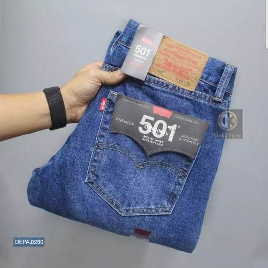 Men’s blue casual jeans Abu Dhabi - 3423