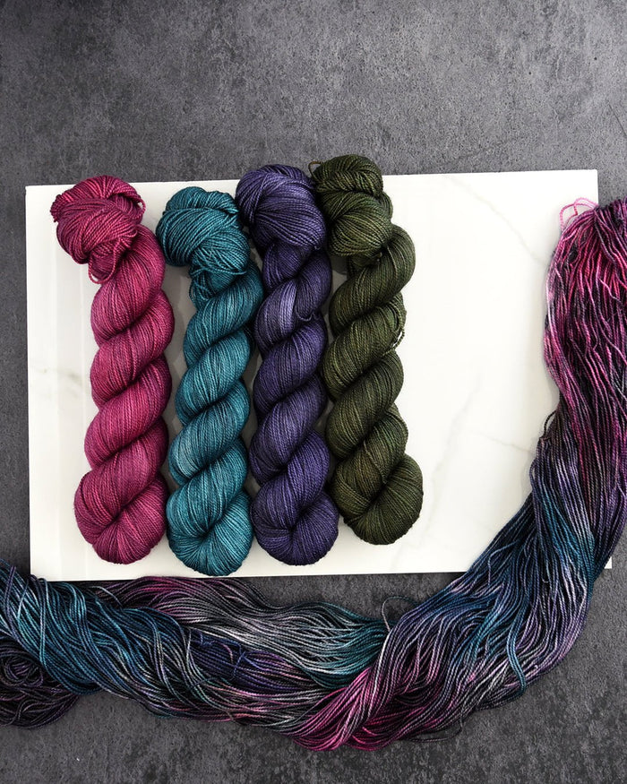 Destination Yarn Yarn Sets Bold Tonals - 4 skein set